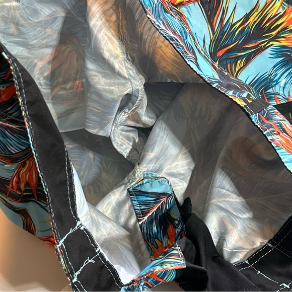 RQQBA Multi Colored Swim Shorts Size 36 - Picture 8 of 12